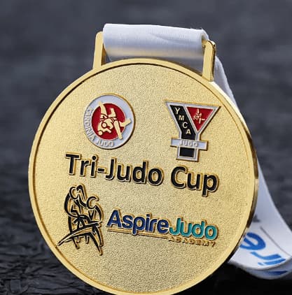 Bespoke Medal for Tri-Judo cup