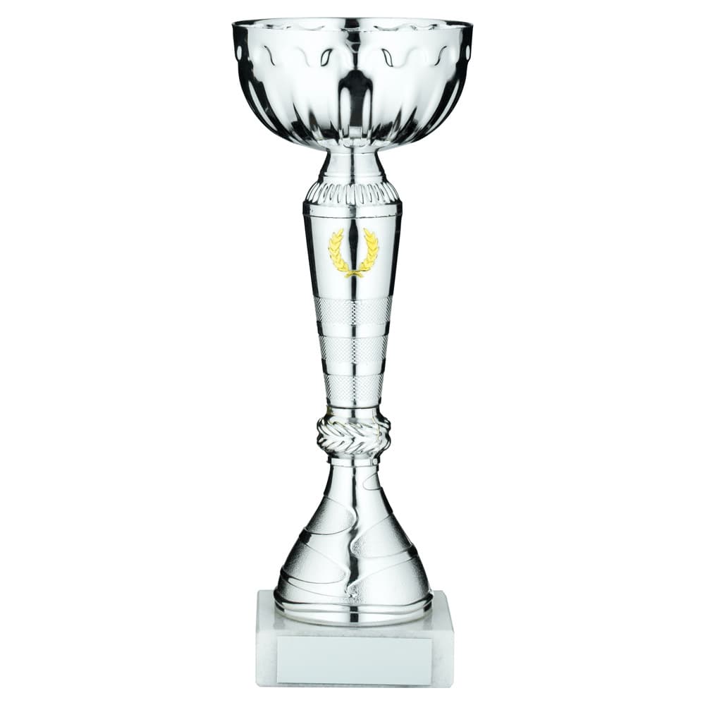 JADE GLASS POINTED PLAQUE WITH HALF GAELIC FOOTBALL AND PLATE - 8.5in