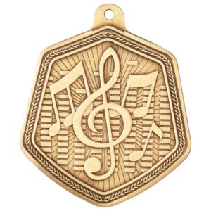 Falcon Music Medal Gold 65mm