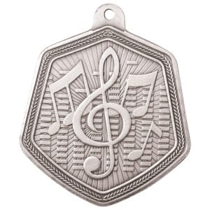 Falcon Music Medal Silver 65mm