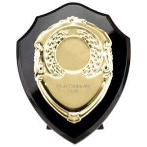 Reward Shield & Front Epic Black & Gold 100mm