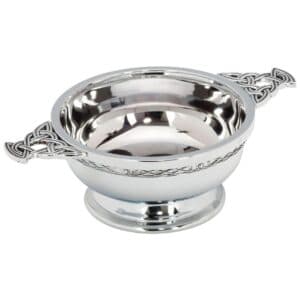 The Highland Quaich In Steel 100mm (4