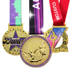 Custom Gymnastics Medals Your Logo