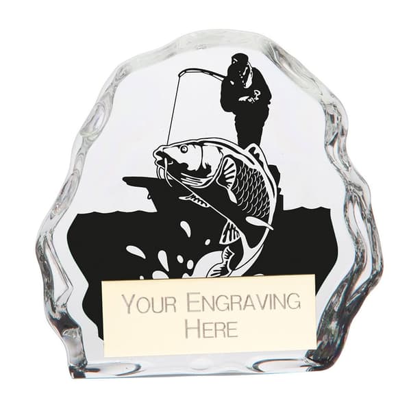 Mystique Fishing Glass Award 90mm