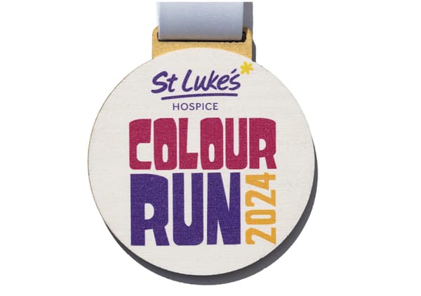 Custom Colour Wood Medals 50mm