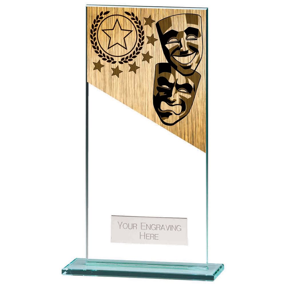 Mustang Drama Jade Glass Award 180mm