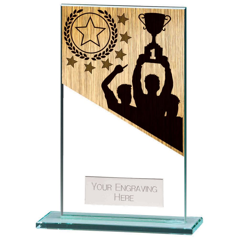 Mustang Achievement Jade Glass Award 140mm