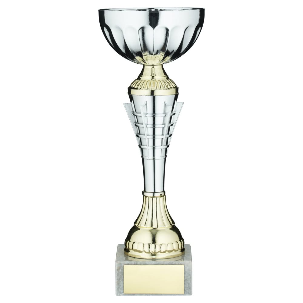 GREEN VELVET BOX AND 50mm MEDAL GAELIC FOOTBALL TROPHY SILVER - 3.5in