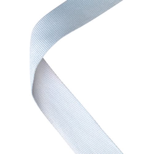 MEDAL RIBBON WHITE - 30 X 0.875in