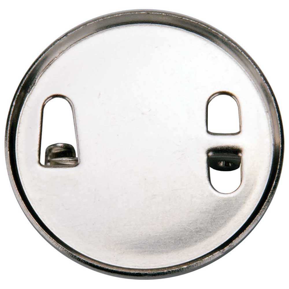 Custom Classic Silver Pin Badge 27mm MOQ 250